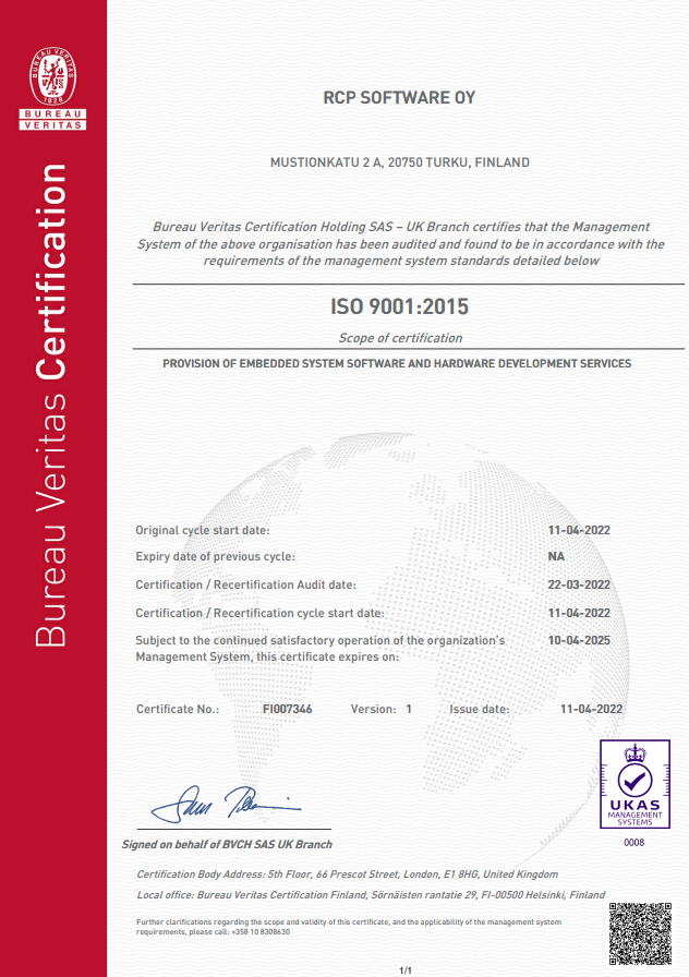 RCPSW ISO9001